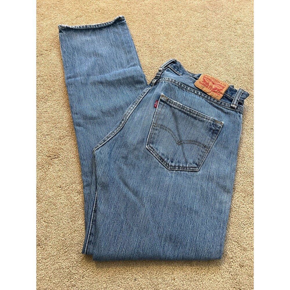 Levi's Men's 501 Straight Leg Jeans / 34 x 36